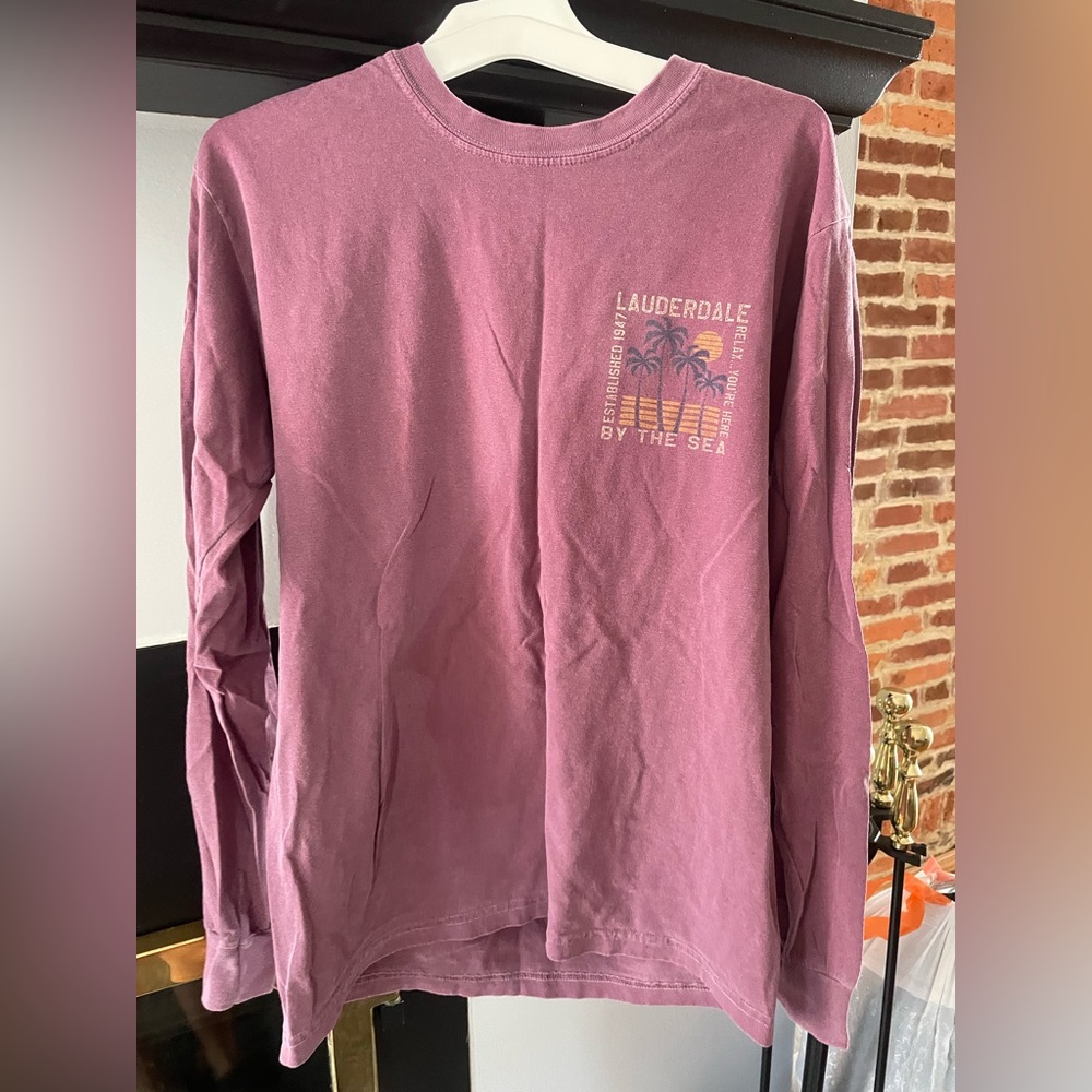 Purple Fort Lauderdale long sleeve